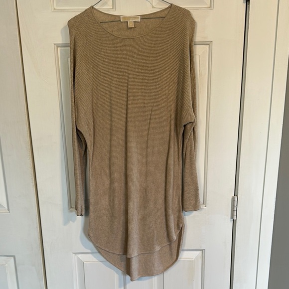 Michael Michael Kors tan sweater dress size medium - Picture 1 of 4